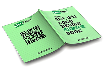 Dot-Grid Logo Sketch Book